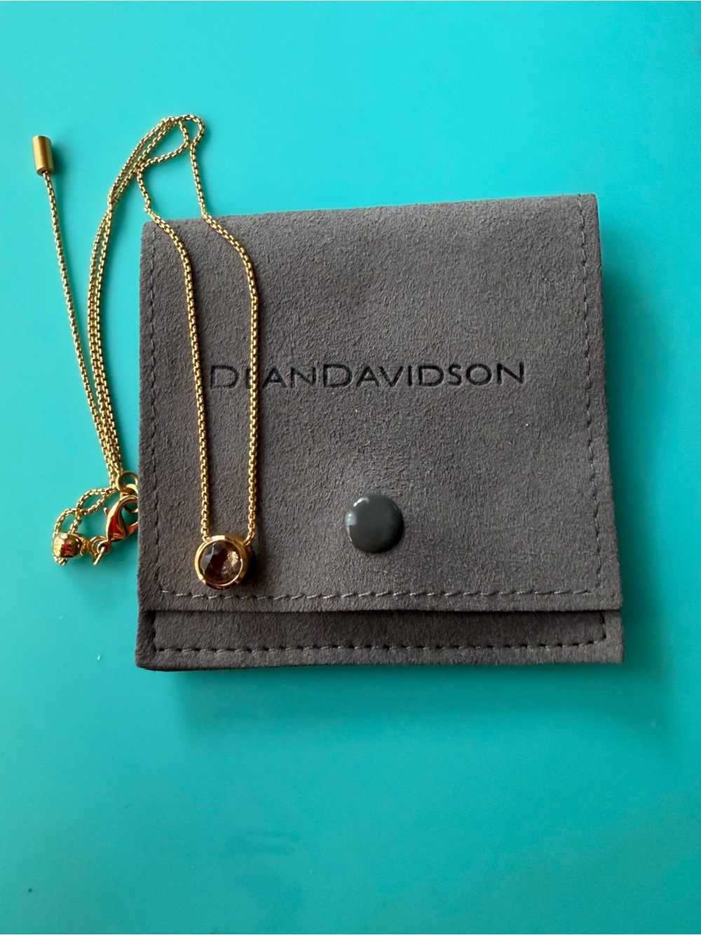 Dean Davidson Morganite Signature MIDI Knockout Pendant